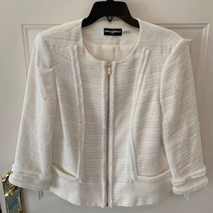 Karl Lagerfeld white jacket